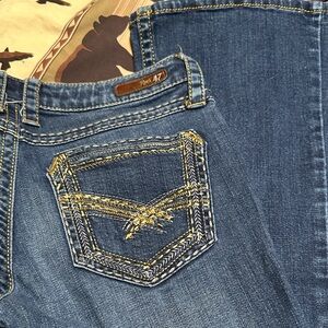 745.  Women's Boot Cut Jeans in Blue